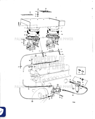 Order VOLVO PENTA 824663 Flame Shield