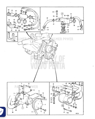 Order VOLVO PENTA 826500 Stud