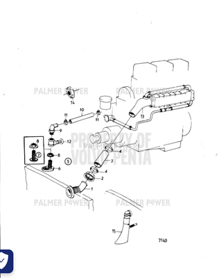 Order VOLVO PENTA 827877 Nut