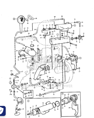 Order VOLVO PENTA 829920 Insert Nipple