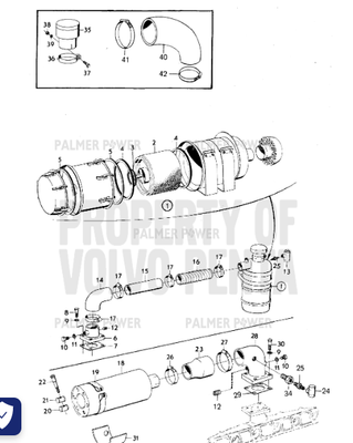 Order VOLVO PENTA 836334 Rubber Fitting Order VOLVO PENTA 836334 Rubber Fitting