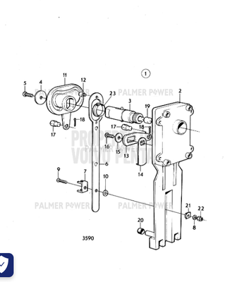 Order VOLVO PENTA 839640 Vibration Damper