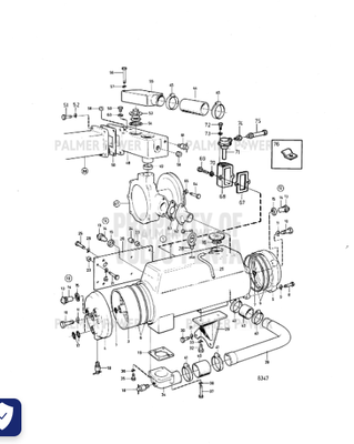 Order VOLVO PENTA 844734 End Plate