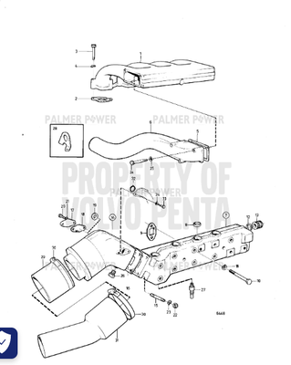 Order VOLVO PENTA 846778 Exhaust Hose