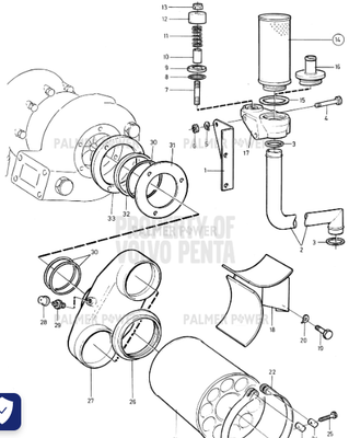 Order VOLVO PENTA 847257 Seal
