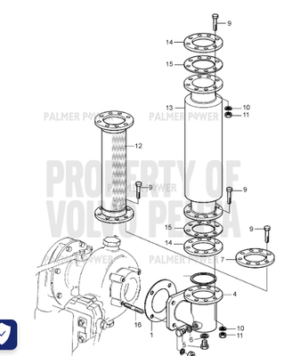 Order VOLVO PENTA 848647 Weld Flange Order VOLVO PENTA 848647 Weld Flange
