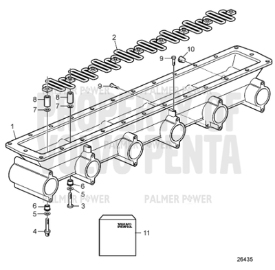 Order VOLVO PENTA 849043 Hexagon Screw
