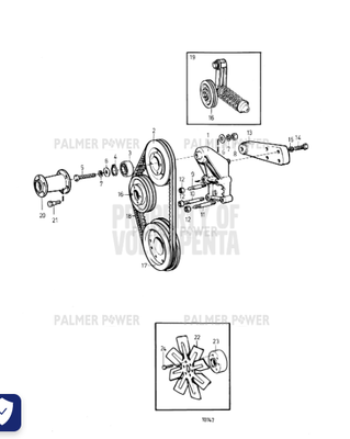 Order VOLVO PENTA 849060 Fan | Pusher Type