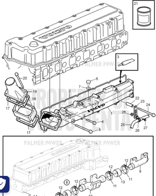 Order VOLVO PENTA 849097 Spacer Sleeve