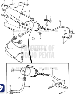 Order VOLVO PENTA 849456 Bracket