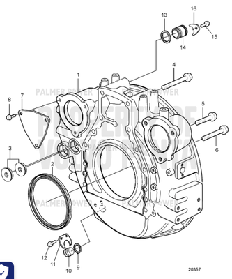 Order VOLVO PENTA 85108352 Crankshaft Seal Order VOLVO PENTA 85108352 Crankshaft Seal