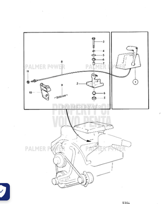 Order VOLVO PENTA 855891 Spacer Sleeve