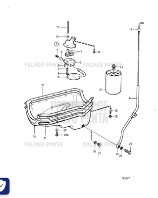 Order VOLVO PENTA 856295 Gasket