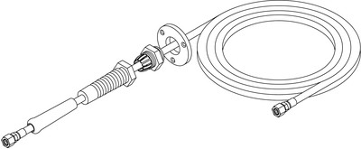 TELEFLEX HO8116 SeaStar Bulkhead Hose Kit 16' TELEFLEX HO8116 SeaStar Bulkhead Hose Kit 16'