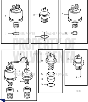 Order VOLVO PENTA 858596 Temperature Sensor | Coolant Water Temp. Order VOLVO PENTA 858596 Temperature Sensor | Coolant Water Temp.