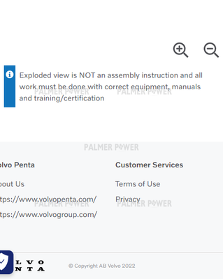 Order VOLVO PENTA 859758 Bracket