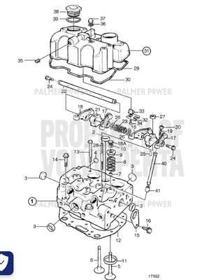 Order VOLVO PENTA 861866 Screw