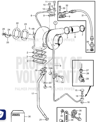 Order VOLVO PENTA 862044 Oil Return Pipe Order VOLVO PENTA 862044 Oil Return Pipe