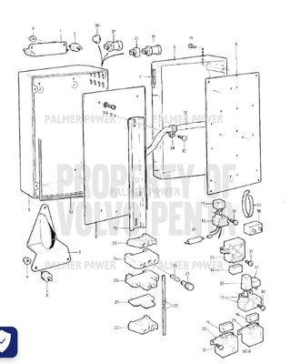 Order VOLVO PENTA 862147 Plate