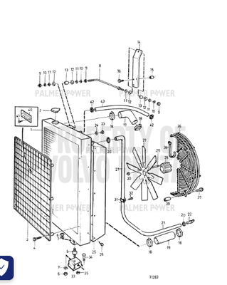 Order VOLVO PENTA 862159 Radiator Stay Order VOLVO PENTA 862159 Radiator Stay