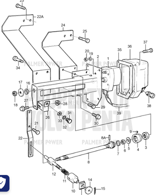 Order VOLVO PENTA 862283 Attaching Plate