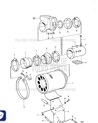 Order VOLVO PENTA 862590 Gasket
