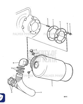 Order VOLVO PENTA 863349 Exhaust Pipe Elbow