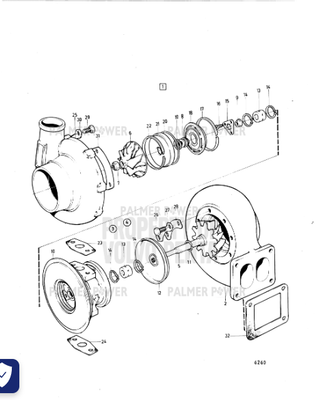 Order VOLVO PENTA 863501 Turbocharger Order VOLVO PENTA 863501 Turbocharger