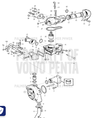 Order VOLVO PENTA 865815 Coolant Pipe