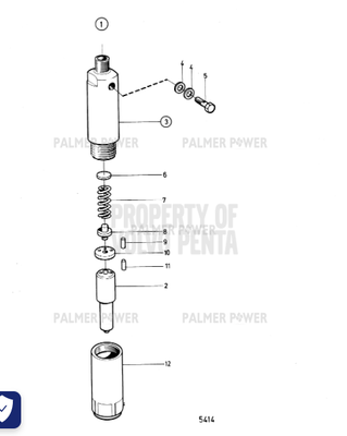 Order VOLVO PENTA 865853 Injector