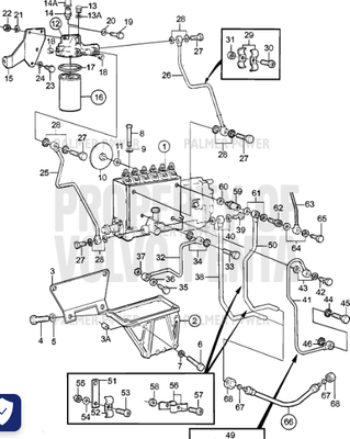 Order VOLVO PENTA 866615 Oil Pressure Pipe