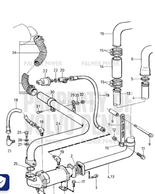 Order VOLVO PENTA 866774 Coolant Pipe