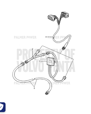 Order VOLVO PENTA 873637 Wiring Harness