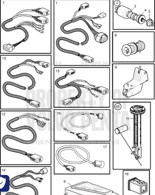 Order VOLVO PENTA 881801 Wiring Harness