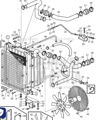 Order VOLVO PENTA 889582 Charge Air Pipe | Induction Manifold