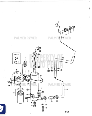 Order VOLVO PENTA 924070 Stud