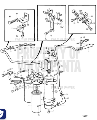 Order VOLVO PENTA 924072 Stud
