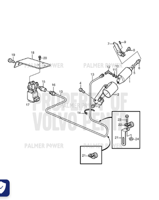 Order VOLVO PENTA 945916 Elbow Nipple