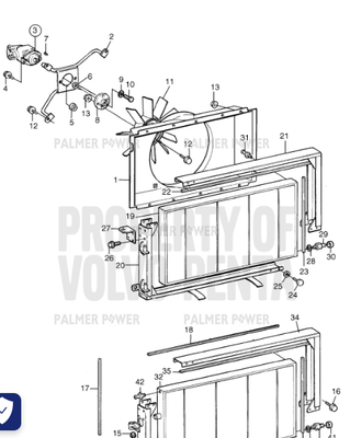 Order VOLVO PENTA 947623 Gasket