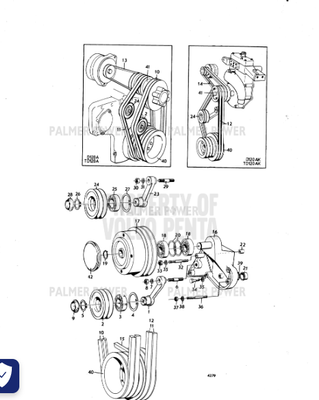 Order VOLVO PENTA 947951 V-Belt