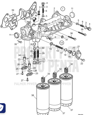 Order VOLVO PENTA 949402 Reduction Nipple