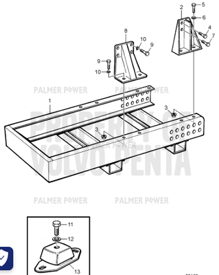 Order VOLVO PENTA 955372 Hexagon Screw