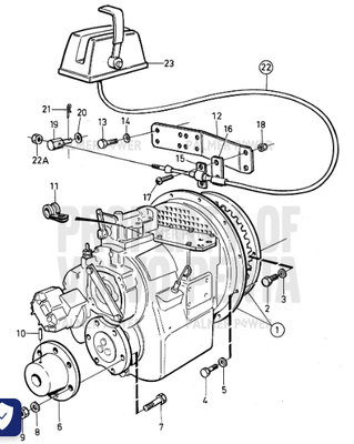 Order VOLVO PENTA 955774 Hexagon Screw