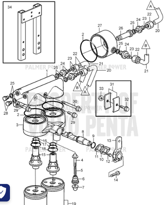 Order VOLVO PENTA 956987 Fitting Nut Order VOLVO PENTA 956987 Fitting Nut