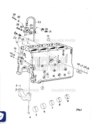 Order VOLVO PENTA 957173 Gasket