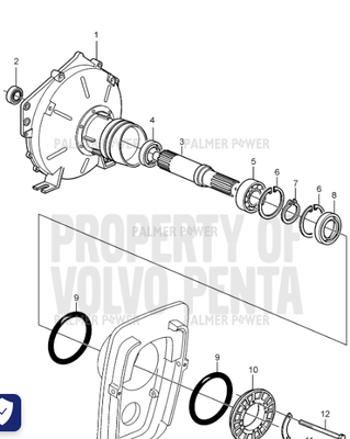 Order VOLVO PENTA 958859 Sealing Ring