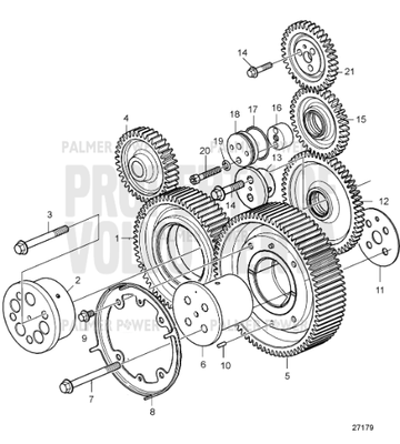 Order VOLVO PENTA 959226 Hex. Socket Screw