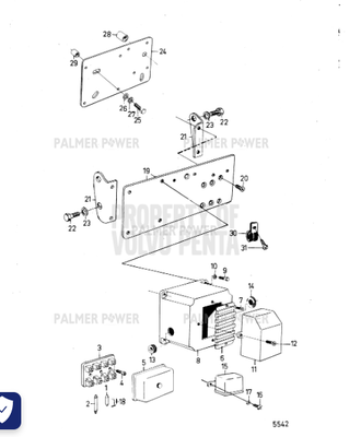 Order VOLVO PENTA 959793 Hexagon Screw