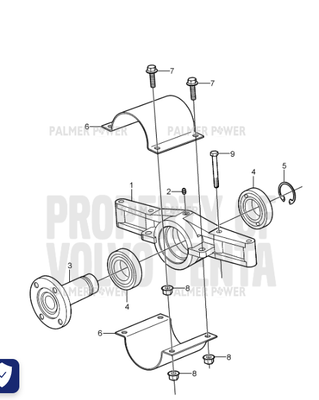 Order VOLVO PENTA 959975 Hexagon Screw