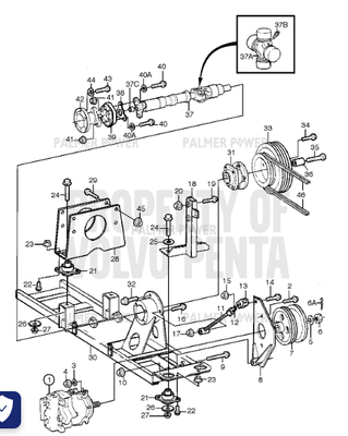 Order VOLVO PENTA 965194 Flange Screw